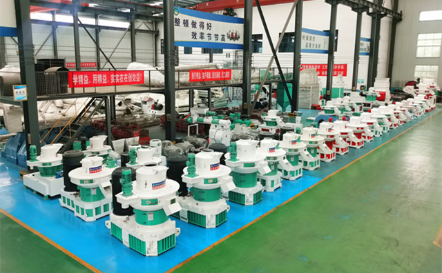 木屑顆粒機廠家車間圖片 木屑顆粒機廠家車間圖片